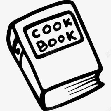 书籍素材食谱烹饪书图标图标