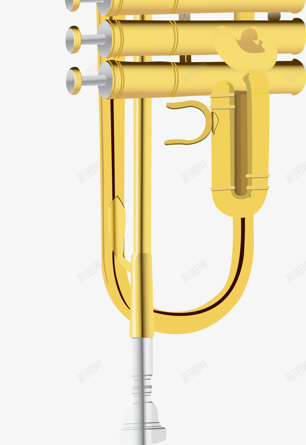 小号西洋乐器矢量图eps免抠素材_88icon https://88icon.com 乐器 乐器矢量 小号 西洋 矢量图