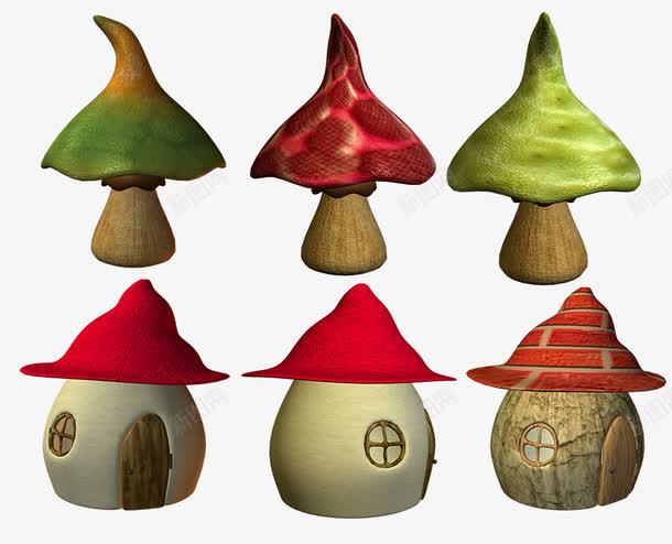 魔幻蘑菇屋png免抠素材_88icon https://88icon.com 屋子素材 房子素材 真菌素材 蘑菇素材 魔幻素材