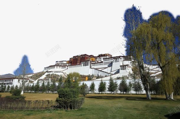 西藏布达拉宫三png免抠素材_88icon https://88icon.com 名胜古迹 旅游风景 著名建筑