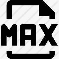 max格式马克斯图标高清图片