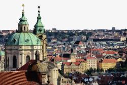 布拉格城堡景区素材