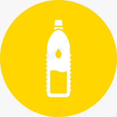 食物和饮料水瓶图标图标