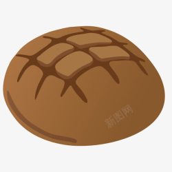 巧克力馒头素材