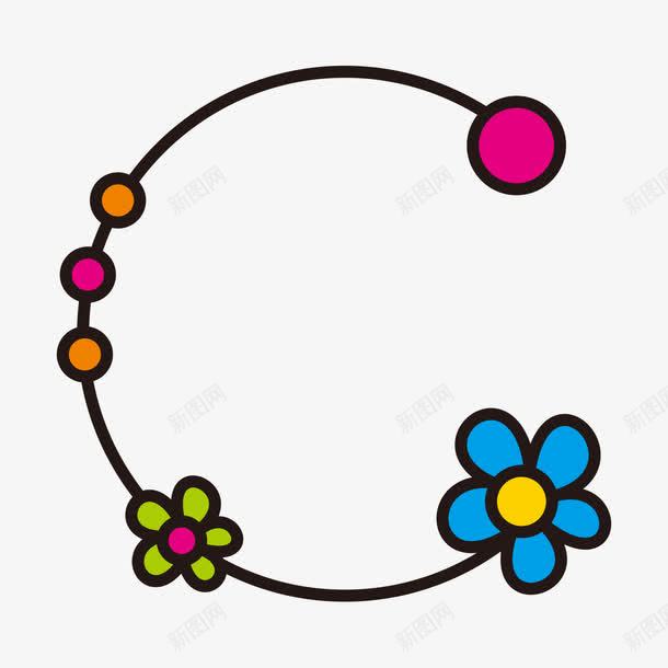 花朵字母Cpng免抠素材_88icon https://88icon.com 创意字母 小花 手绘字母 艺术字 花朵字母C 英文字母