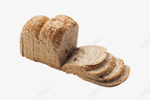全麦面包片png免抠素材_88icon https://88icon.com 全麦面包 吐司面包 实物 面包 面包片