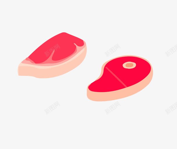 瘦肉片png免抠素材_88icon https://88icon.com ai格式 五花肉 冷鲜 扁平设计 烤肉 生肉 肉 肉类 肉食 食物