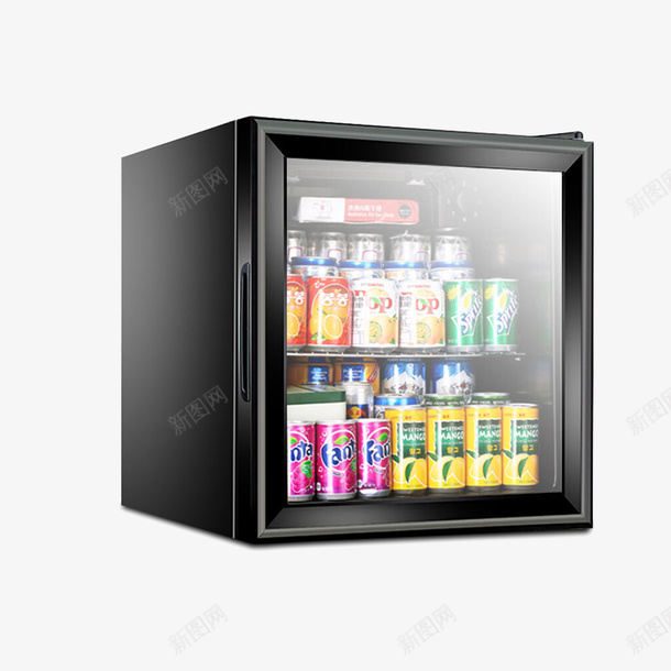 小型黑色冰箱png免抠素材_88icon https://88icon.com 冰箱 单开门冰箱 小冰箱 小电器 电冰箱 电器