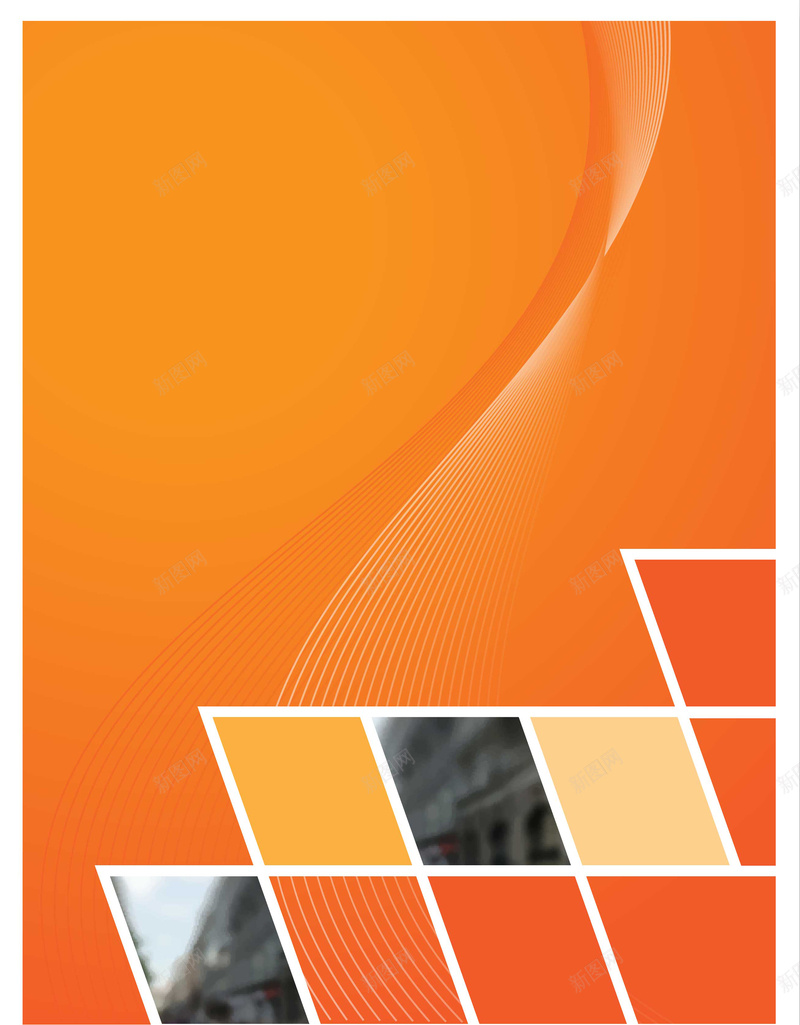 产品手册封面橘色矢量背景ai设计背景_88icon https://88icon.com 书籍画册 产品手册 商务广告 宣传画册封面 建筑大楼画册 方格背景 杂志封面 矢量素材 矢量图