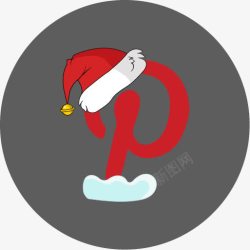 圣诞节Pinterest雪社会素材