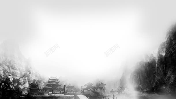 水墨风格矢量背景jpg设计背景_88icon https://88icon.com 水墨 矢量 素材 背景 风格