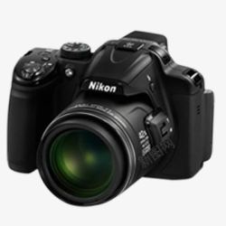 产品实物尼康相机p500素材