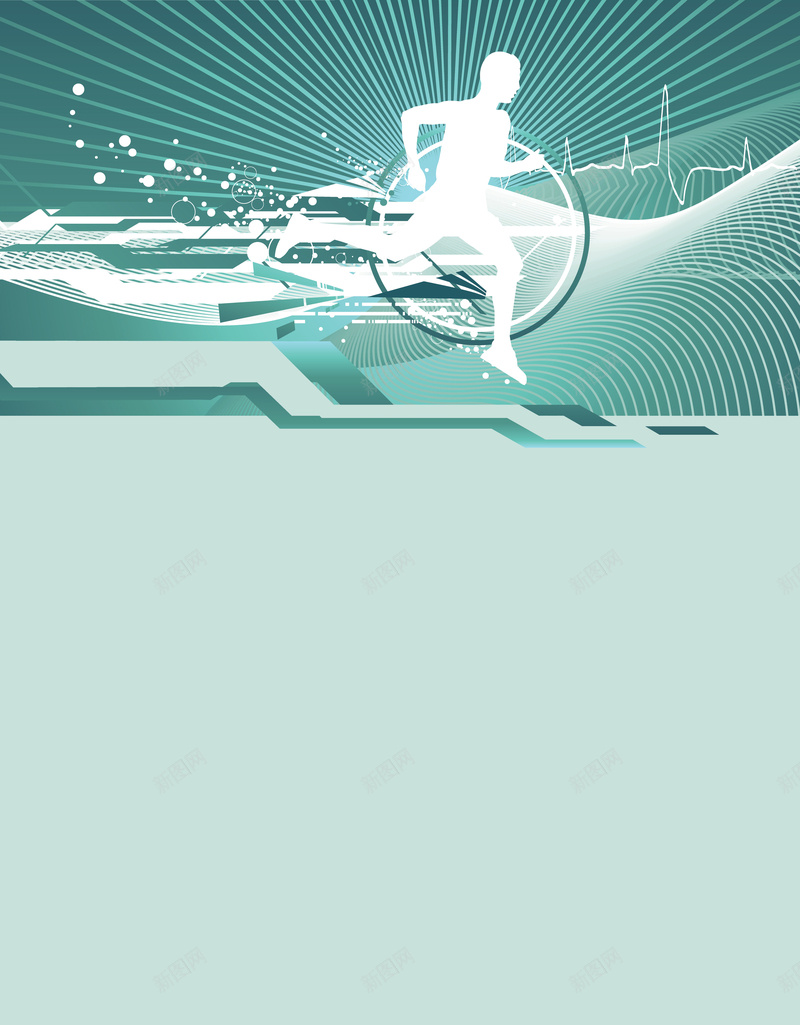 动感人物剪影运动科技海报背景矢量图ai设计背景_88icon https://88icon.com 人物剪影 光晕 光点 光线 动感背景 曲线 科技海报 运动人物 运动背景 矢量图