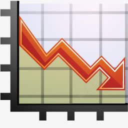 表格统计下降统计图图标图标