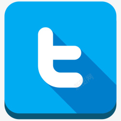 推特推特信社交按钮素材