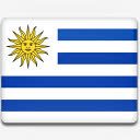 乌拉圭国旗国国家标志素材