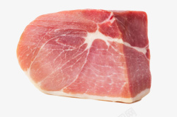 西班牙火腿红色美味的食物刀切西班牙火腿实高清图片