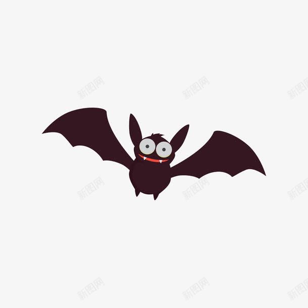 万圣节元素png免抠素材_88icon https://88icon.com 万圣节 可爱 蝙蝠 装饰