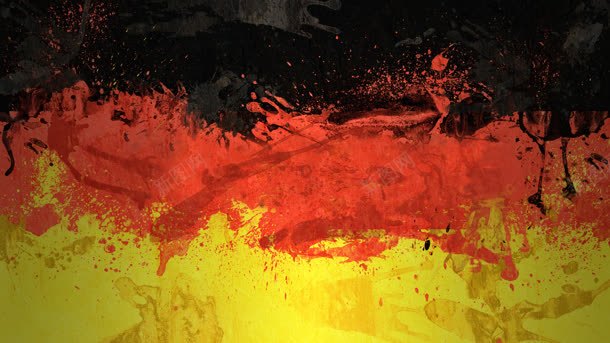 德国国旗宽屏壁纸背景