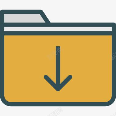 存储文件夹图标图标