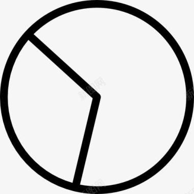 圆形轮廓圆形图形轮廓界面符号一圈图标图标