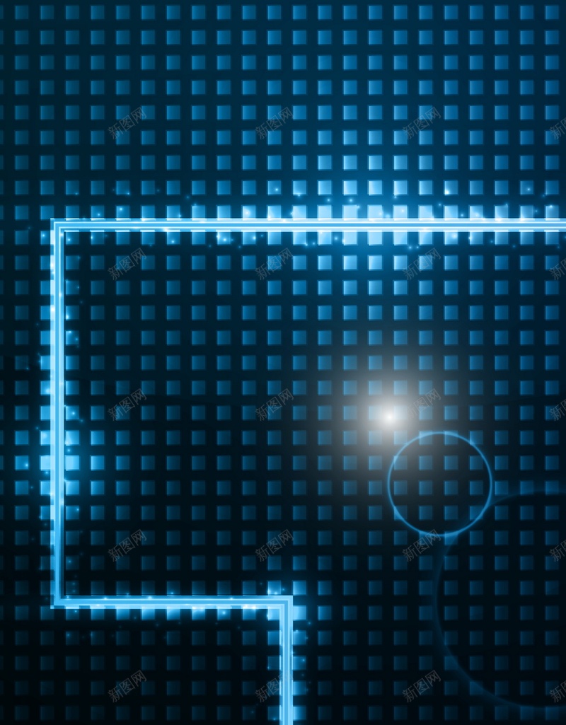 蓝色流光矢量图ai设计背景_88icon https://88icon.com 几何 扁平 方块 方格 流光 渐变 蓝色 矢量图