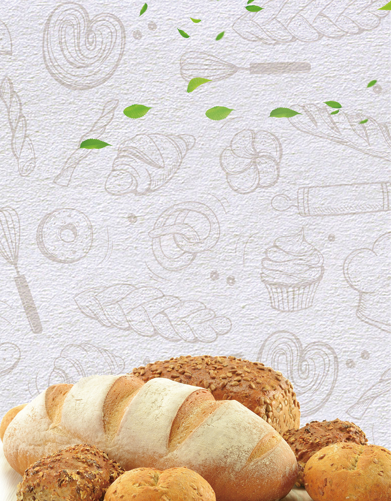 面包糕点美食商业海报背景psd设计背景_88icon https://88icon.com 促销海报 小清新美食海报 最新 糕点海报 面包海报