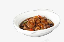 新鲜的豆腐鲍鱼啫鸡高清图片