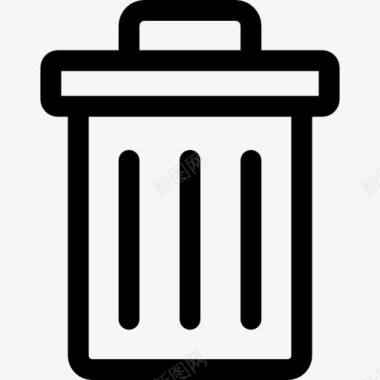 垃圾容器RecyclingBin图标图标