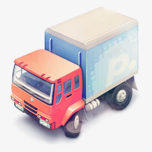 运输车png免抠素材_88icon https://88icon.com 汽车 运输车