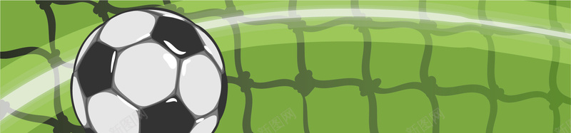 水彩绿色足球背景矢量图背景