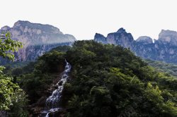 云台山潭瀑峡风景素材