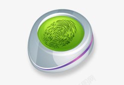 指纹识别器绿色指纹识别器高清图片