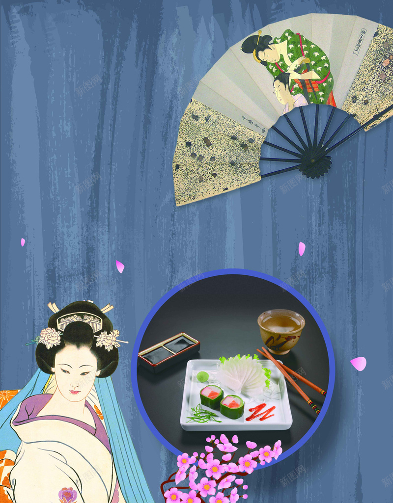 日本特色日本料理寿司海报背景psd设计背景_88icon https://88icon.com 料理宣传单 日本寿司 日本料理 日本料理寿司 日本料理文化 日本料理海报 日本料理美食 日本料理菜单