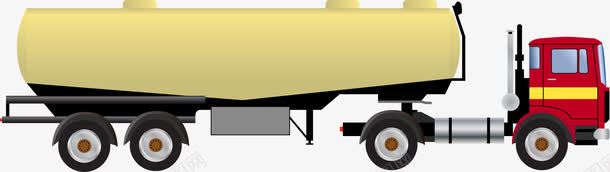 运输石油大卡车卡通png免抠素材_88icon https://88icon.com 卡车 大卡车矢量图 运输石油