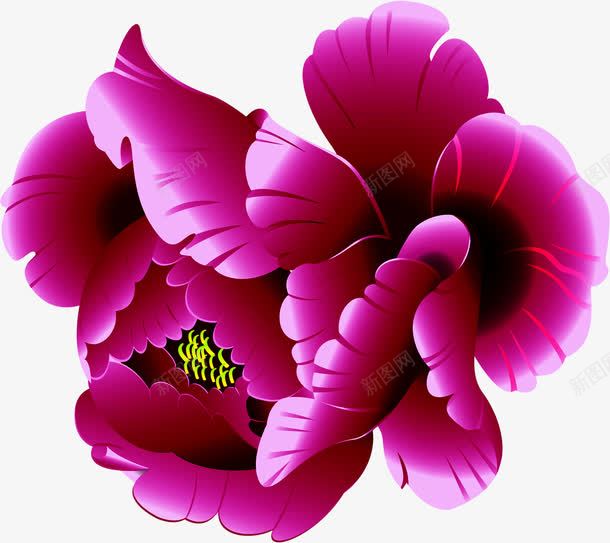 创意合成质感紫色的海棠花png免抠素材_88icon https://88icon.com 创意 合成 海棠花 紫色 质感