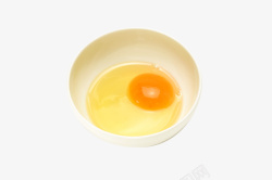 碗里一颗鸡蛋素材