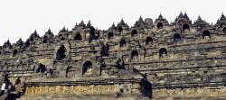 印度尼西亚婆罗浮屠景点素材