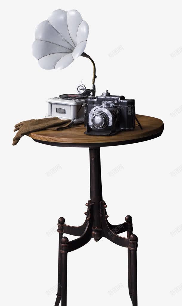 相机留声机创意古朴png免抠素材_88icon https://88icon.com 创意 古朴 留声机 留音机 相机