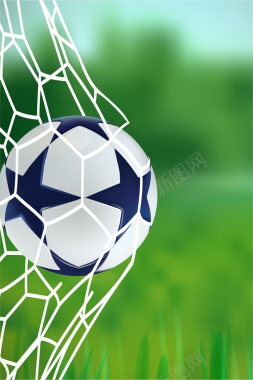 足球比赛海报背景矢量图背景