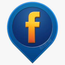 公共信息标志Facebook的图标图标