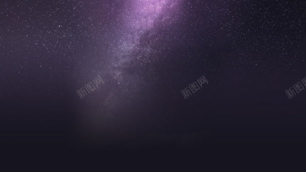 梦幻紫色星空壁纸背景
