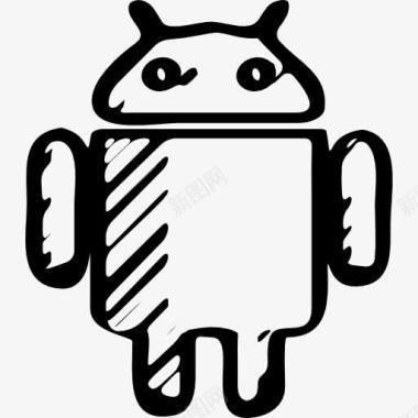 勾勒Android勾勒标志图标图标