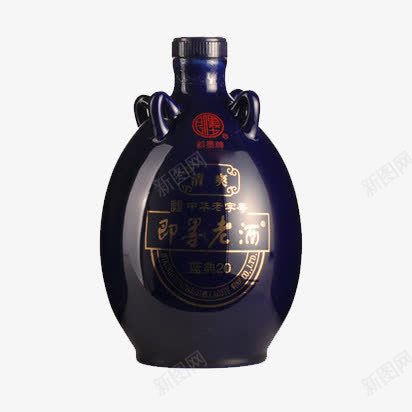 即墨老酒png免抠素材_88icon https://88icon.com 产品实物 即墨老酒 国产黄酒 蓝典 黄酒包装