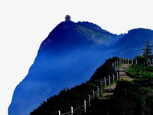 峨眉山风景png免抠素材_88icon https://88icon.com 峨眉山 峨眉山风景 旅游景区 著名景点