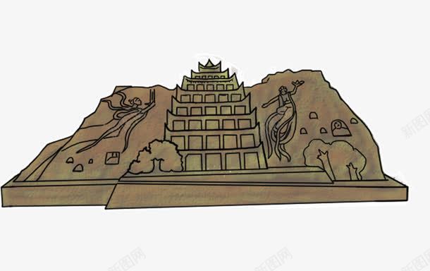 厦门建筑图png免抠素材_88icon https://88icon.com PNG素材 免费PNG 手绘 旅游地点 雄伟