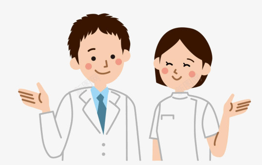 二手网网宣传医生护士白衣工作者图标图标
