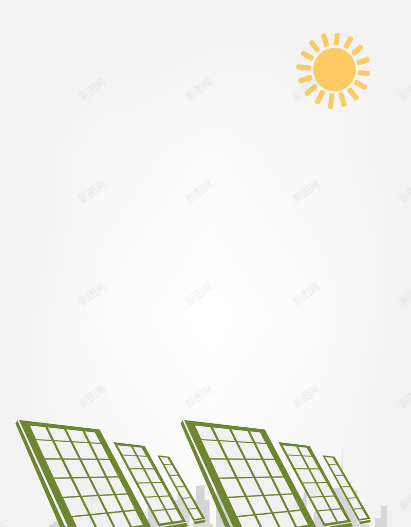 太阳能光电发电环保背景矢量图ai设计背景_88icon https://88icon.com 光电 光能 卡通 发电 可 可循环利用 太阳光 太阳能 太阳能板 扁平化 手绘 清洁资源 环保 电力 矢量图