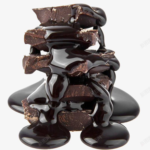 层叠流淌的巧克力png免抠素材_88icon https://88icon.com 巧克力 巧克力块 朱古力 流淌 糖浆