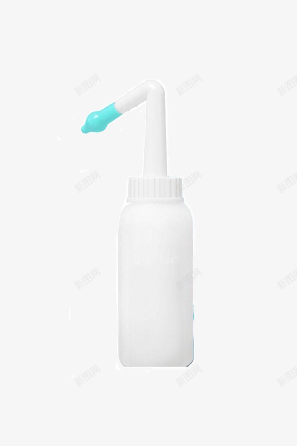 白色洗鼻器png免抠素材_88icon https://88icon.com 白色 蓝瓶子 蓝色 装水的瓶子